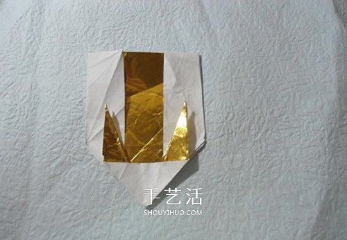 HTQ蝴蝶基本型的折纸方法 木有整形的步骤！ -  www.shouyihuo.com