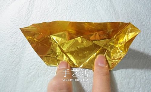 HTQ蝴蝶基本型的折纸方法 木有整形的步骤！ -  www.shouyihuo.com
