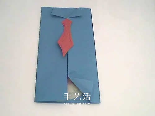 男人味十足！好玩情人节衬衫贺卡的制作方法 -  www.shouyihuo.com