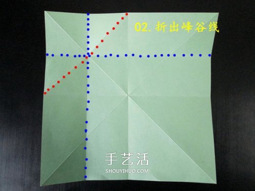 手工折纸坦克图解教程 坦克怎么折的详细步骤 -  www.shouyihuo.com