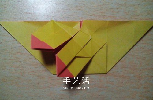 月亮代表我的心：浪漫月上心的折纸方法图解 -  www.shouyihuo.com