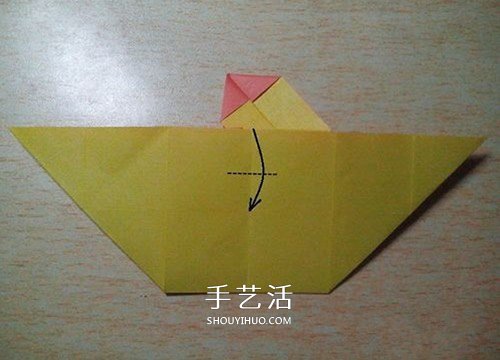 月亮代表我的心：浪漫月上心的折纸方法图解 -  www.shouyihuo.com