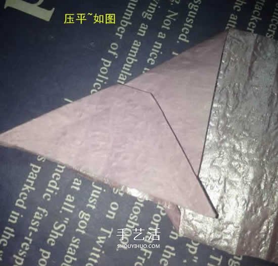 齿轮玫瑰的折纸方法 长条纸折纸玫瑰花图解 -  www.shouyihuo.com