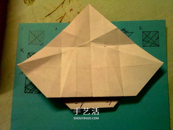 萌神折纸教程 可爱立体大白的折法图解步骤 -  www.shouyihuo.com