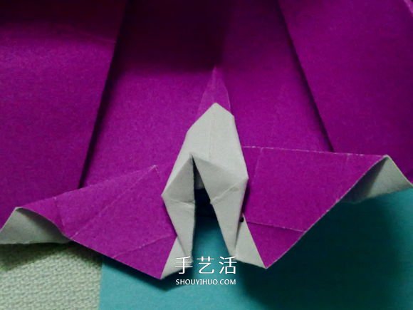 萌神折纸教程 可爱立体大白的折法图解步骤 -  www.shouyihuo.com