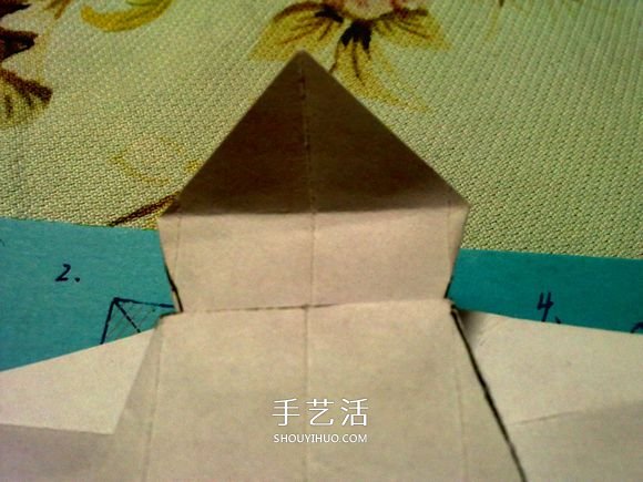萌神折纸教程 可爱立体大白的折法图解步骤 -  www.shouyihuo.com