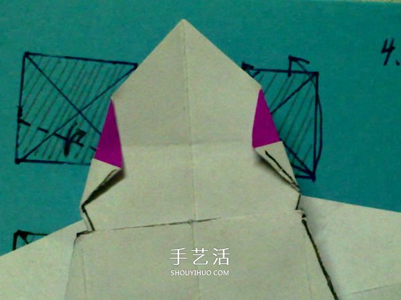 萌神折纸教程 可爱立体大白的折法图解步骤 -  www.shouyihuo.com