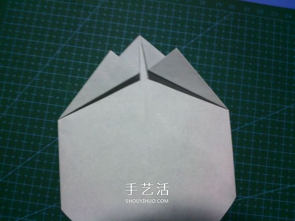 折一只国宝出来！可爱大熊猫的折纸方法图解 -  www.shouyihuo.com
