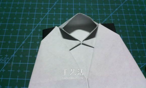 折一只国宝出来！可爱大熊猫的折纸方法图解 -  www.shouyihuo.com