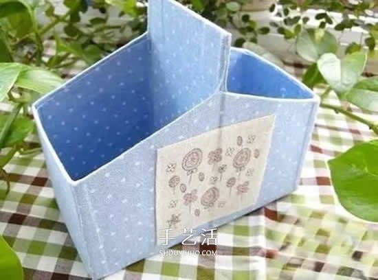 牛奶盒手工制作收纳盒 简单牛奶盒子废物利用 -  www.shouyihuo.com