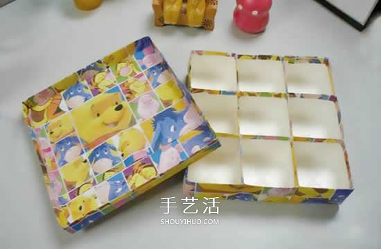 牛奶盒手工制作收纳盒 简单牛奶盒子废物利用 -  www.shouyihuo.com
