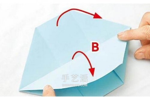 两张纸折收纳盒的方法 折纸方形双色收纳纸盒 -  www.shouyihuo.com