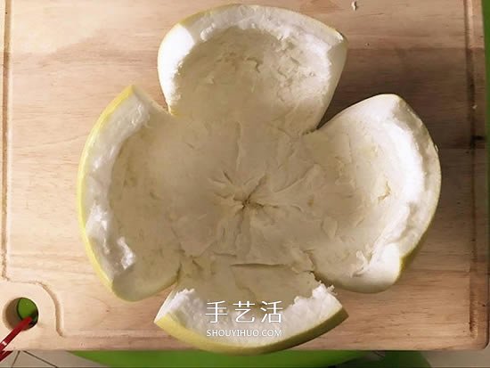 创意柚子皮灯笼的做法 如何用柚子皮做灯笼 -  www.shouyihuo.com