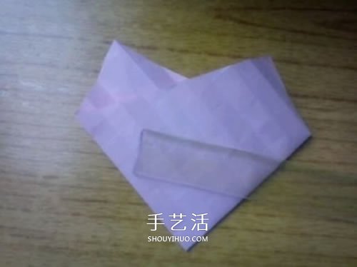 AP玫瑰折纸方法图解 漂亮花型玫瑰怎么折图解 -  www.shouyihuo.com