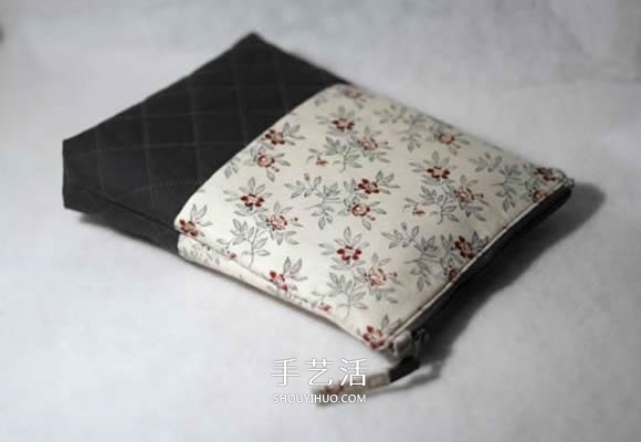 自制方形化妆包的方法 手工化妆包制作教程 -  www.shouyihuo.com