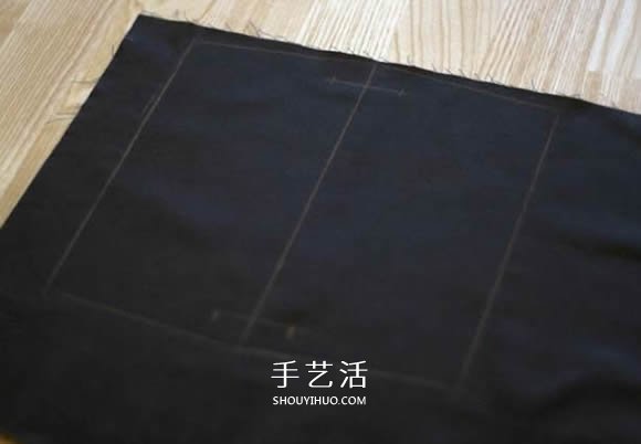 自制方形化妆包的方法 手工化妆包制作教程 -  www.shouyihuo.com