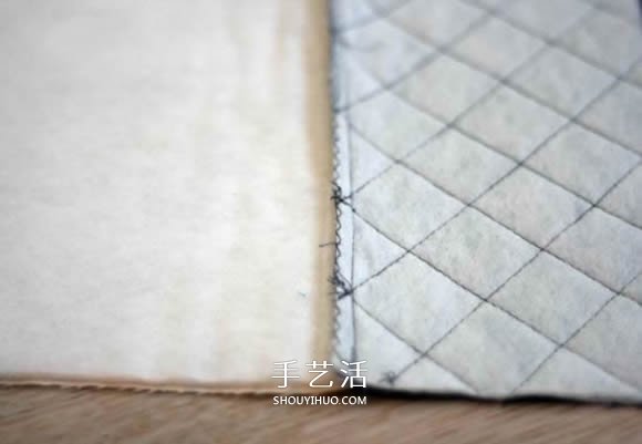 自制方形化妆包的方法 手工化妆包制作教程 -  www.shouyihuo.com
