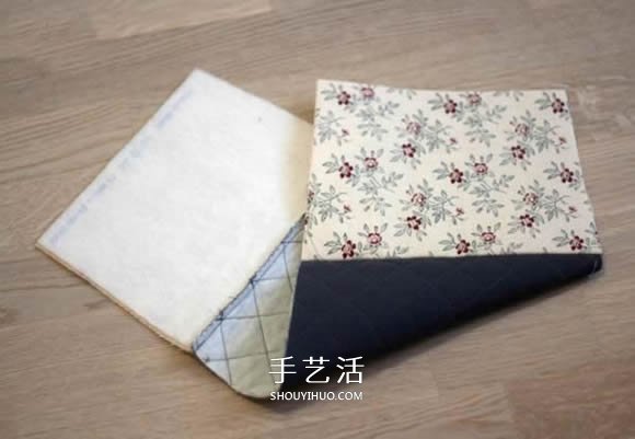 自制方形化妆包的方法 手工化妆包制作教程 -  www.shouyihuo.com
