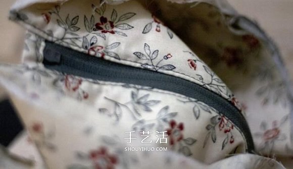 自制方形化妆包的方法 手工化妆包制作教程 -  www.shouyihuo.com