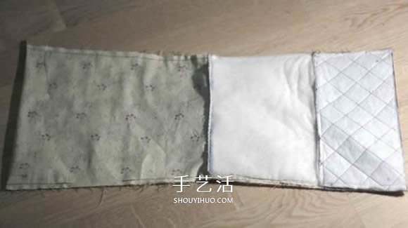 自制方形化妆包的方法 手工化妆包制作教程 -  www.shouyihuo.com