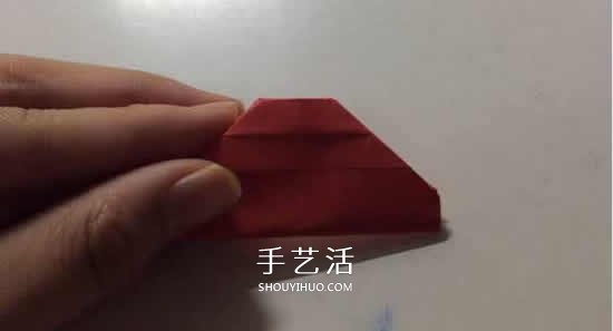 浪漫小秘密！对着光才能发现的透光心折纸图解 -  www.shouyihuo.com