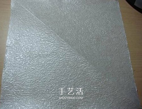 寓意百年好合！ 美丽纸百合花的折叠方法图解 -  www.shouyihuo.com