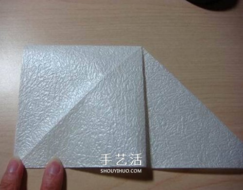 寓意百年好合！ 美丽纸百合花的折叠方法图解 -  www.shouyihuo.com