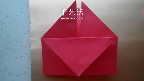 儿童简单折纸盒教程 鼎形纸盒的折法图解 -  www.shouyihuo.com