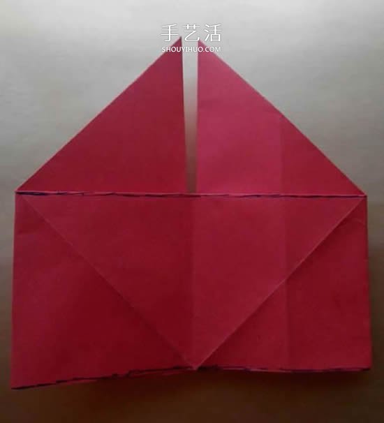 儿童简单折纸盒教程 鼎形纸盒的折法图解 -  www.shouyihuo.com