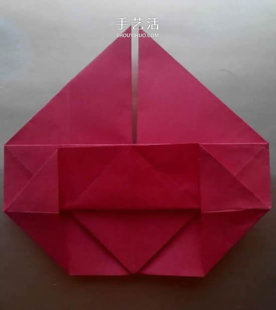 儿童简单折纸盒教程 鼎形纸盒的折法图解 -  www.shouyihuo.com