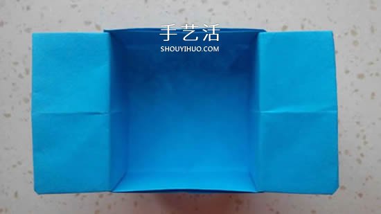 儿童简单折纸盒教程 鼎形纸盒的折法图解 -  www.shouyihuo.com