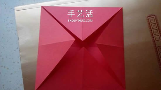 儿童简单折纸盒教程 鼎形纸盒的折法图解 -  www.shouyihuo.com