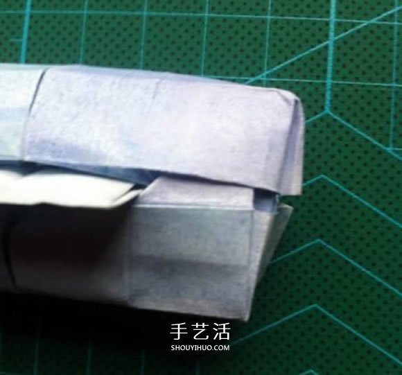 谷田尚之的折纸教程 可爱纸巾盒的折法图解 -  www.shouyihuo.com