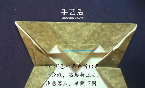 把猫猫“戴”身边！猫头戒指的折纸方法图解 -  www.shouyihuo.com