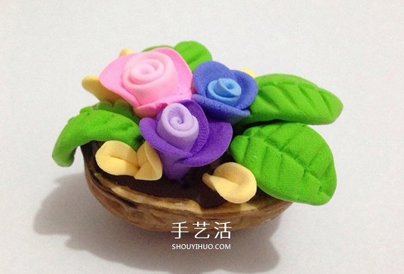 粘土作品简单可爱图片 儿童粘土作品大全图片 -  www.shouyihuo.com