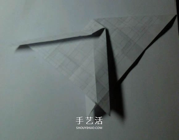 福山玫瑰改造而来 漂亮四角玫瑰花的折法图解 -  www.shouyihuo.com
