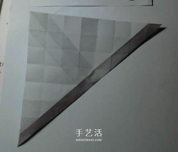 福山玫瑰改造而来 漂亮四角玫瑰花的折法图解 -  www.shouyihuo.com