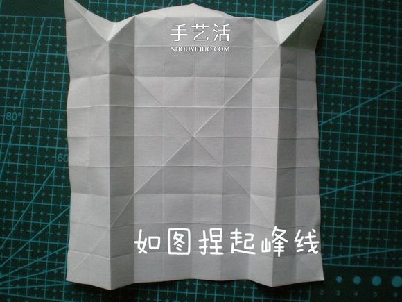 可爱小虫子！简单卡通毛毛虫的折法图解教程 -  www.shouyihuo.com