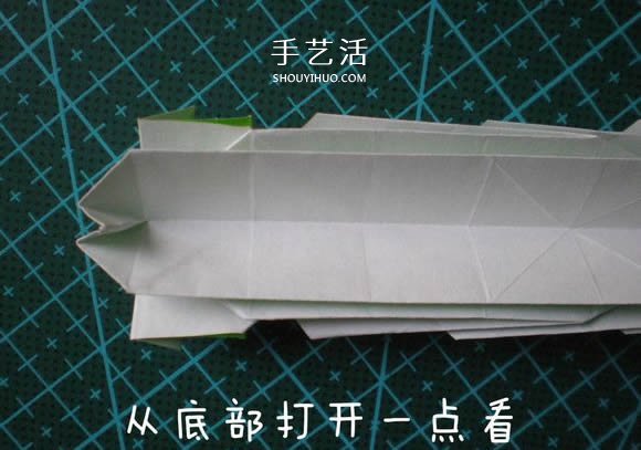 可爱小虫子！简单卡通毛毛虫的折法图解教程 -  www.shouyihuo.com
