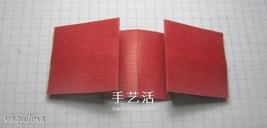 冬天的美丽折纸手工 立体雪花花球的折法图解 -  www.shouyihuo.com