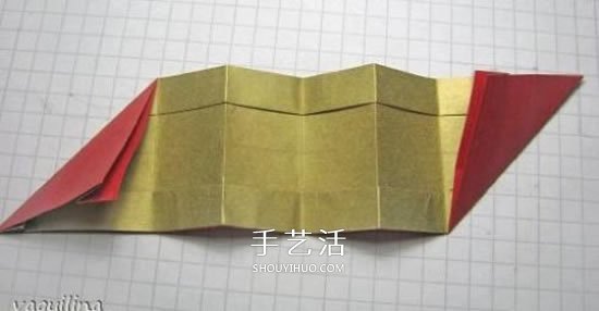 冬天的美丽折纸手工 立体雪花花球的折法图解 -  www.shouyihuo.com