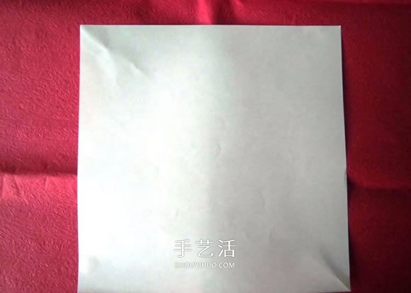 新年交好运！祝福“马上心想事成”的折法图解 -  www.shouyihuo.com