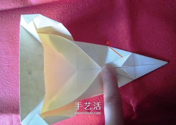 新年交好运！祝福“马上心想事成”的折法图解 -  www.shouyihuo.com