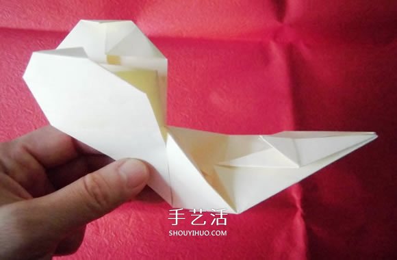 新年交好运！祝福“马上心想事成”的折法图解 -  www.shouyihuo.com