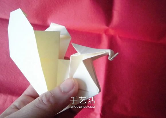 新年交好运！祝福“马上心想事成”的折法图解 -  www.shouyihuo.com