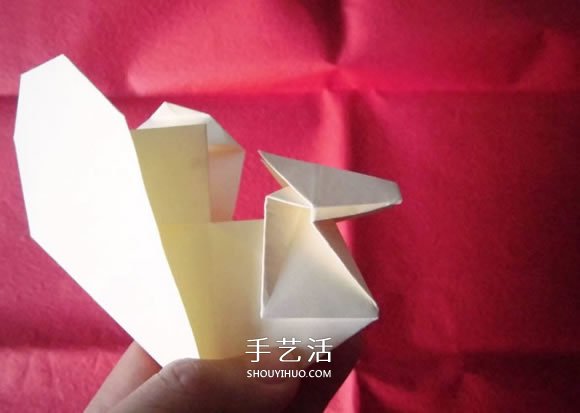 新年交好运！祝福“马上心想事成”的折法图解 -  www.shouyihuo.com