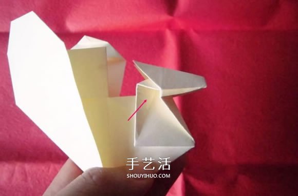 新年交好运！祝福“马上心想事成”的折法图解 -  www.shouyihuo.com