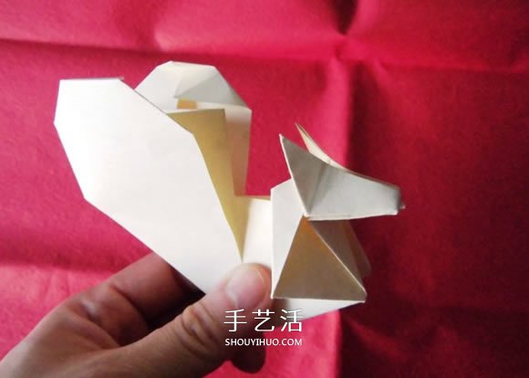 新年交好运！祝福“马上心想事成”的折法图解 -  www.shouyihuo.com