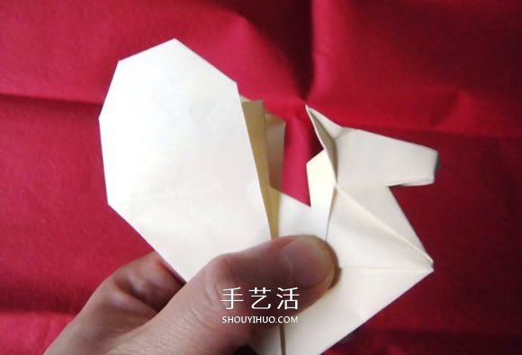 新年交好运！祝福“马上心想事成”的折法图解 -  www.shouyihuo.com