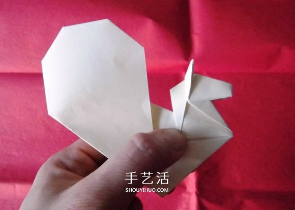新年交好运！祝福“马上心想事成”的折法图解 -  www.shouyihuo.com
